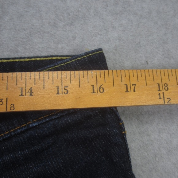 Levis 541 Jeans Mens 31x34 Blue Athletic Taper Fit Stretch Dark Wash Denim - Picture 8 of 16